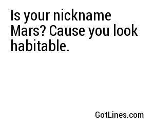 Astronomy And Space Pick Up Lines Part 3