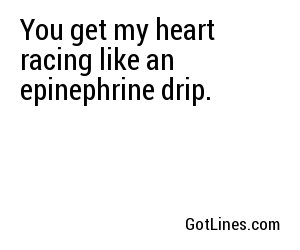 racing heart epinephrine drip categories related